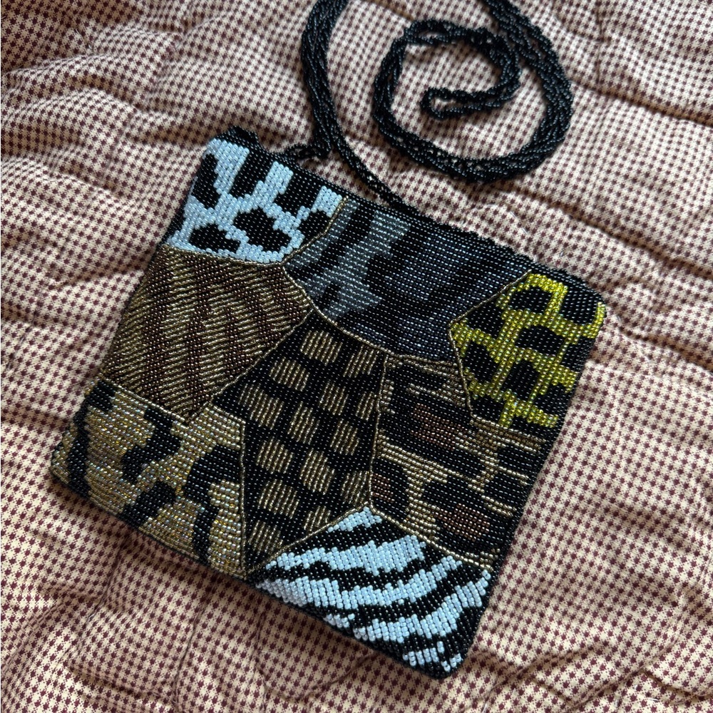 Stylish Multicolor Beaded Wristlet - image 1